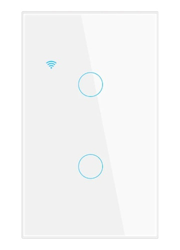 Interruptor 2 Botões Wifi Homekit Apple - Alexa - Google