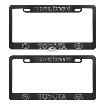 Porta Placas Negro Letras Cromadas Para Carro Camioneta Carmart México | MercadoLibre