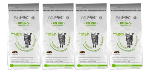 Alimento Nupec Felino Indoor Para Gato Adulto - 20kg