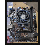 Motherboard Msi A68hm-e33 V2 + A4 4000+