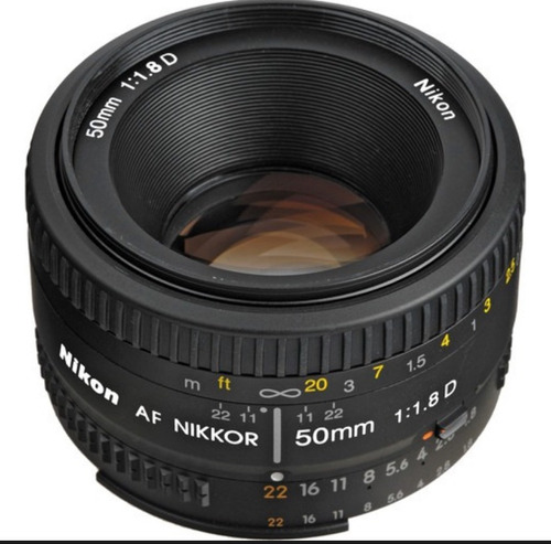 Lente Nikon Af Nikkor 50mm F/1.8d - Original