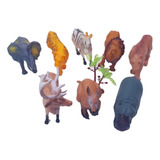 Set Animales De La Selva Surtidos X 8 En Bolsa Ck 0311