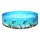 Piscina Infantil Portátil Redonda 152x25cm.juego De Agua V