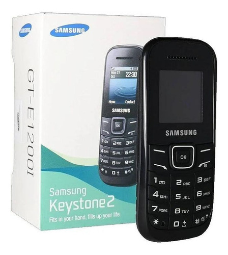 Celular Samsung Gt E120y Dual Chip Game Fm Lanterna Nota Fis