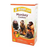 04 Unid Alcon Club Monkey Cookies 600g - Ração Para Primatas
