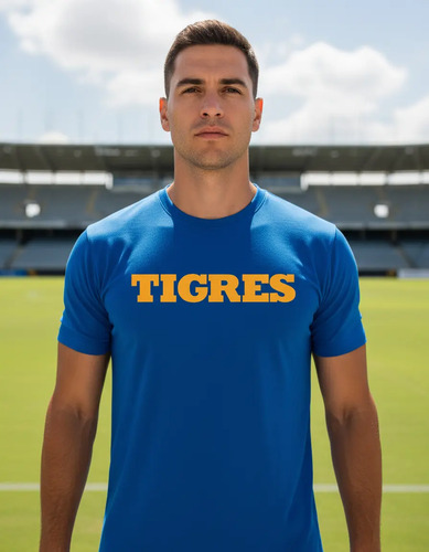 Jersey Playera Fútbol Tigres Uanl Hombre Logo Tigre