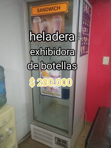 Heladera Vertical Comercial ,venta Por Cierre De Negocio 