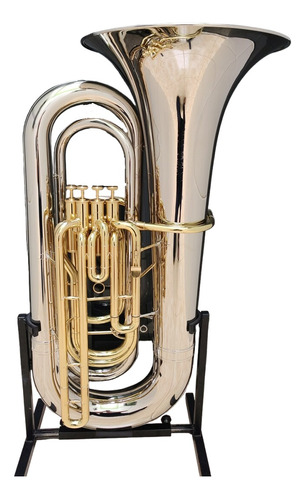 Tuba Sinfonica 4/4 Ideal (modelo J981 )- 18500- Nova -niquel