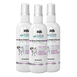 3 X Spray Antipruritico Medical Solution  125ml Fancy Pets