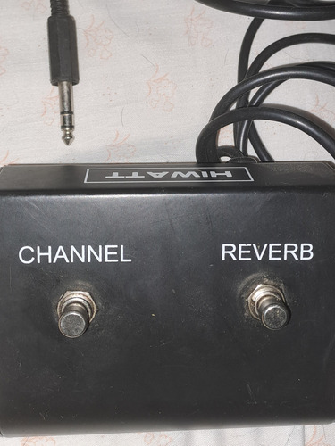 Pedal Switch De Canal Y Reverb Hiwatt