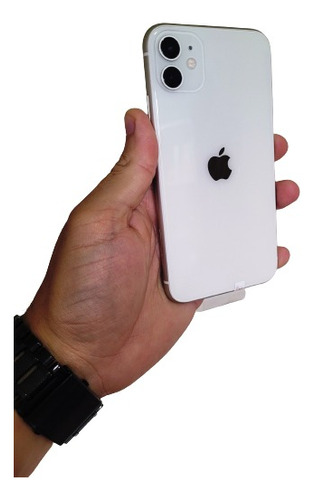iPhone 11 Branco 64gb Com Bateria 100% E Acessórios