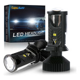 Kit Focos Led Csp H4 9003 Hb2 Lupas Mini Proyector Alta Baja