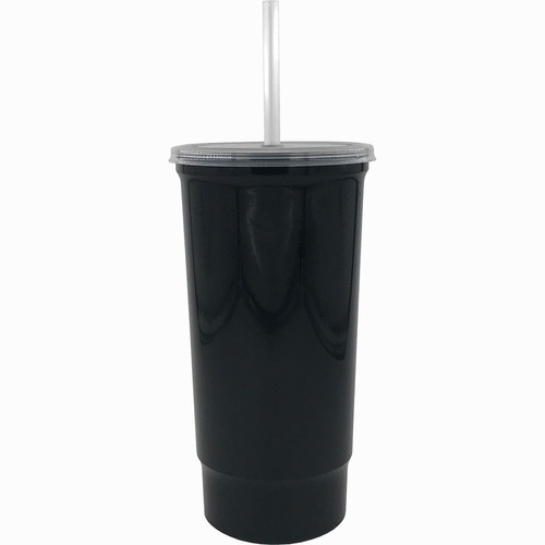 Vaso Bachelor 32 Oz, C/tapa Y Popote ( 50 Piezas)