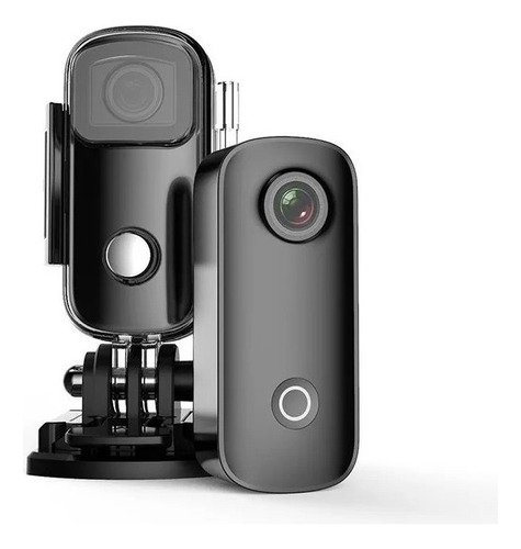 Mini Action Camera Sjcam C100 Wifi 1080p 30m Waterproof Cor Preto