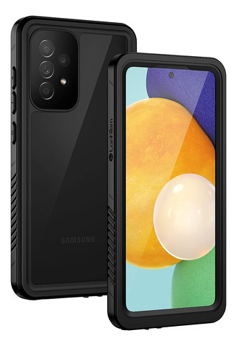 Funda Protectora Lanhiem Para A52s 5g / A52, Ip68, Negro