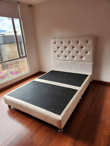 Base Cama Split Pandora 140 X 190 Con Cabecero 