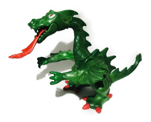 Playmobil 3840 Dragon Verde Caballeros Medievales Animales 