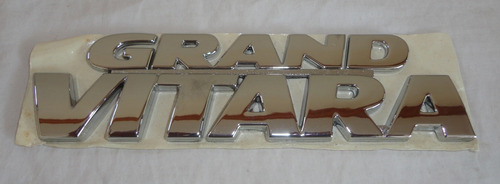 Emblema Chevrolet Grand Vitara Mide 15 X 4 Cms Original Foto 3