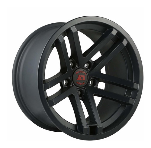 Jesse Spade Wheel, 17x9, Negro Satin; Jeep Wrangler/gladiato