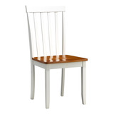 Boraam Bloomington Silla De Comedor, Metal Acero, Blanco