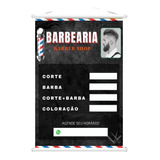 Banner Barbero ,barbearia,cabelo, Tesoura, Pente,corte