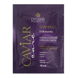 Sachê Shampoo Nutritivo Hidratante Caviar Care 15ml Dyusar
