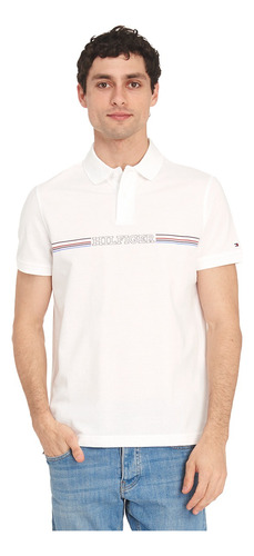 Playera Polo Tommy Hilfiger Para Hombre Mw0mw34769