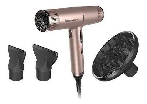 Secador De Pelo Ga.ma Italy Iq Perfetto Gold Rose 220v -240v