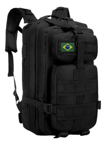 Mochila Tática Militar Impermeável Reforçada 30l+ Brinde