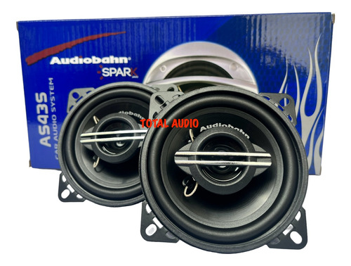 Par Bocinas Audiobahn Spark 4x2 4 PuLG 2 Vias 400w As43s