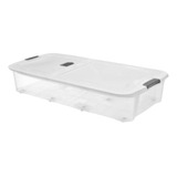 Caja Bajo Cama Ultraforte 71 Litros Con Ruedas