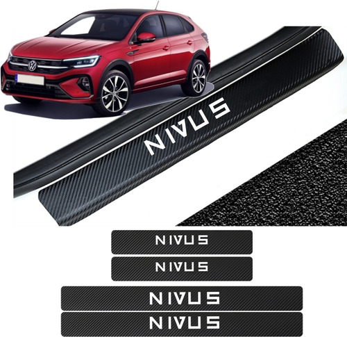 Sticker Protección De Estribos Puertas Volkswagen Nivus