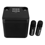 Altavoz: 2 Micrófonos Inalámbricos Karaoke S Portable Mini .