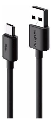 Cable Easyline Usb-c 1m Negro Oraimo Ocd-c12