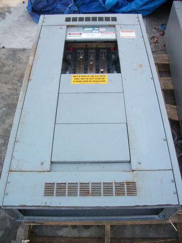 Siemens Ve Vacu-break Switchboard Panel 600amp 480volt 3 Ddl