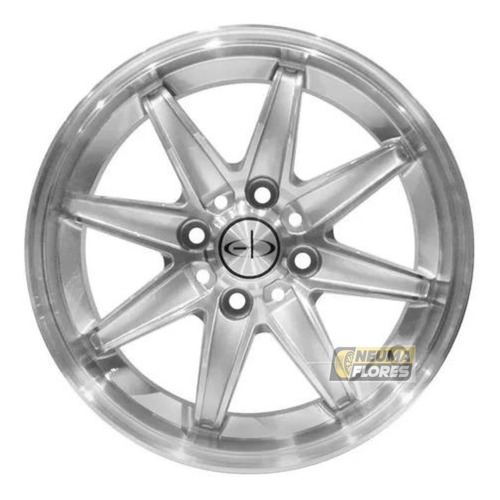 Llanta Deportiva Eb Nc A R14 4x100 Chevrolet Renault Gris