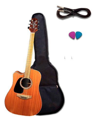 Violão Eletroacustico Takamine Gd11mce Canhoto Kit Std Corr