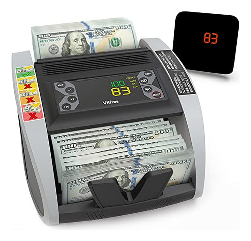 Upgraded Money Counter Machine,  Bill Counter With Imag...