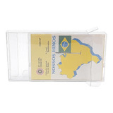 K7-case (0,30mm) Caixa Protetora P/ Cassete Caixa 10unid