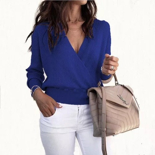 Blusa Casual, Elegante Y A La Moda Para Mujer