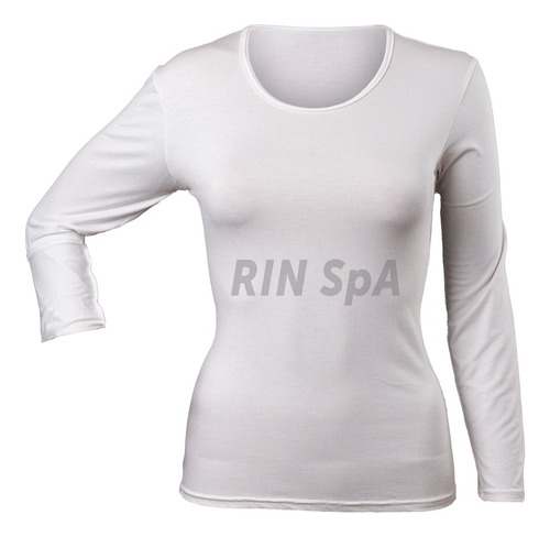 Camiseta Mujer Fibra Natural De Bambú Manga Larga Colores