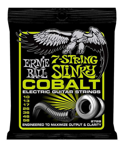 Cuerdas Guitarra Electrica Ernie Ball 2728 Cobalt 7