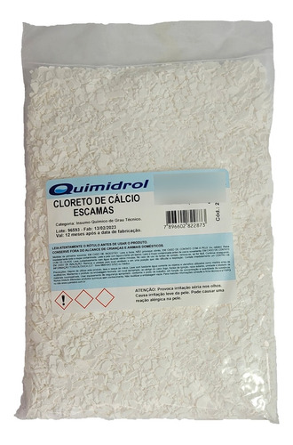 Cloreto De Calcio - 1 Kg Anti Mofo - Escamas