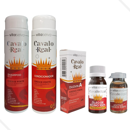 Kit Crescimento Cresce Forte Cavalo Real, Vita Seiva