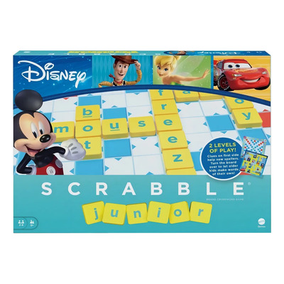 Juego De Mesa Scrabble Junior Disney 2 En 1 | Envío gratis
