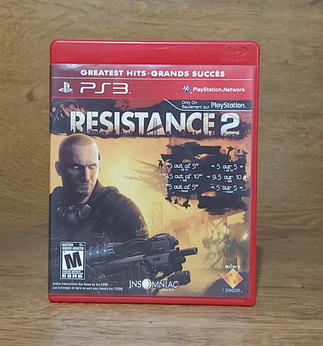 Resistance 2 - Mídia Física Ps3com.manual Livrinho Completo