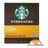 Starbucks Capsulas Nespresso - Vertuo - Blonde Espresso