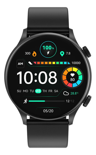 Haylou Solar Plus Rt3 Smartwatch 1.43  Color Negro
