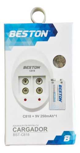 Cargador De Baterías 9v Beston