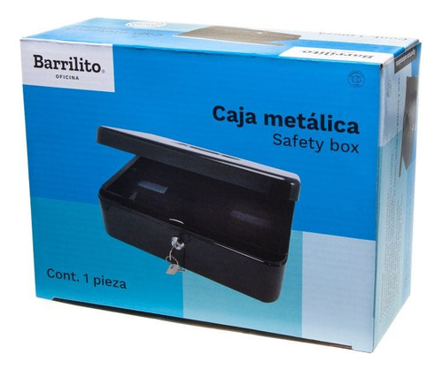 Caja Dinero Chica Barrilito Cm2 20.5 X 15.7 X 7.4 Cm